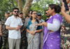 तीन मन्त्रीद्वारा माडी जाने सडक निरीक्षण